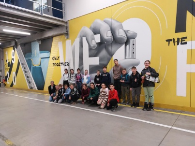 Exkursion der Klassen 1a und 1b zum MARK Future Space