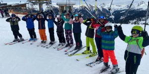 Schitage der Mittelschule Rottenmann auf der Riesneralm