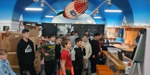 MINT-Gruppe im CoSA Graz