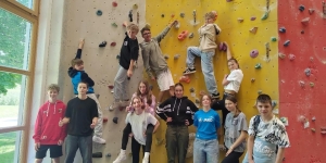 Klettern hautnah erlebt – Exkursion der Sportschwerpunkt-Gruppe